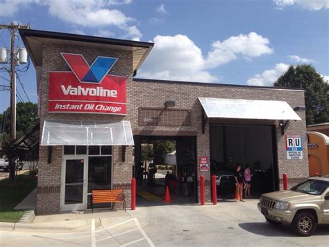 valvoline oil change charlotte